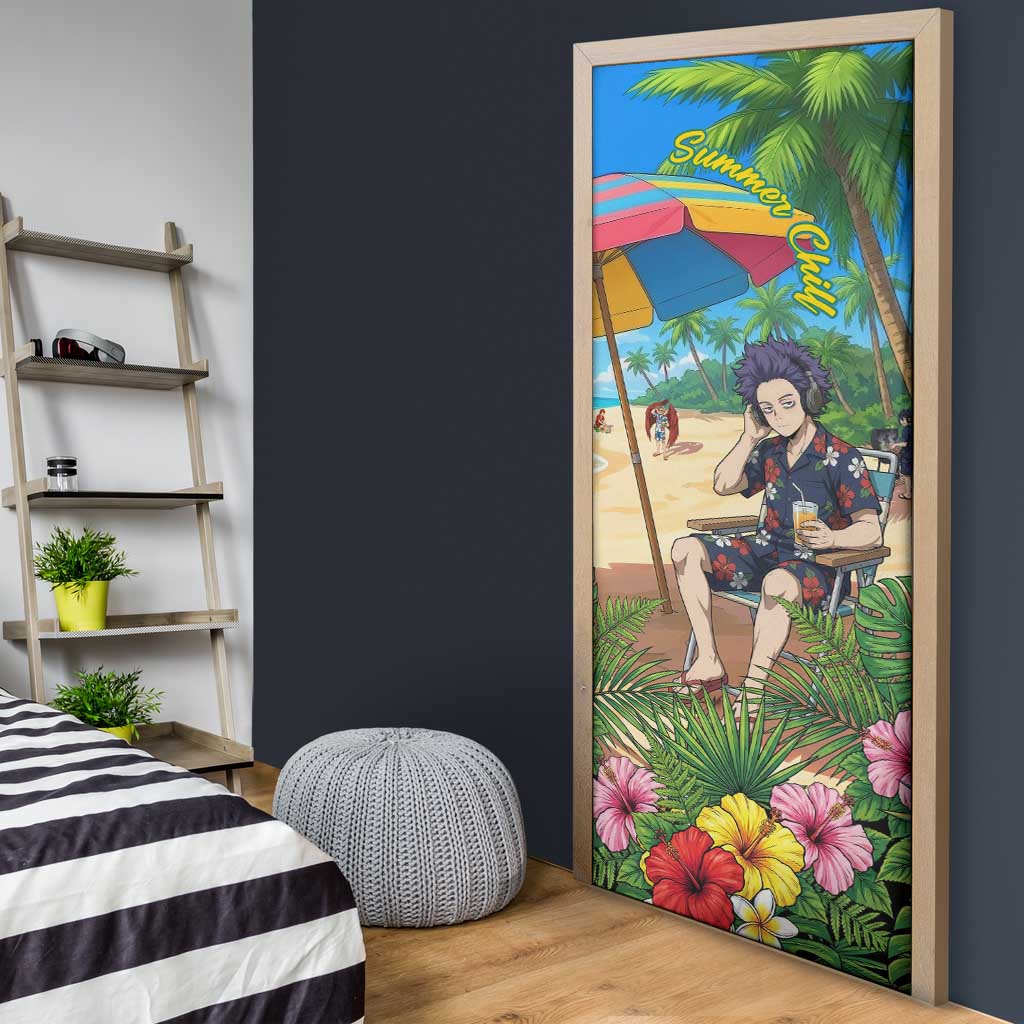 Hitoshi Shinso Summer Chill Door Cover Tropical Anime Lounge Scene