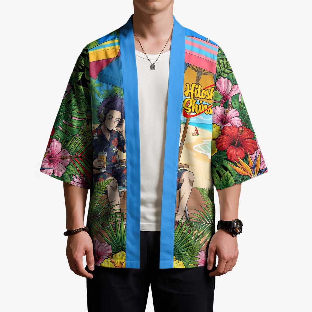 Hitoshi Shinso Summer Chill Kimono Tropical Anime Lounge Scene