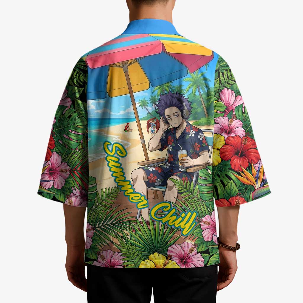 Hitoshi Shinso Summer Chill Kimono Tropical Anime Lounge Scene