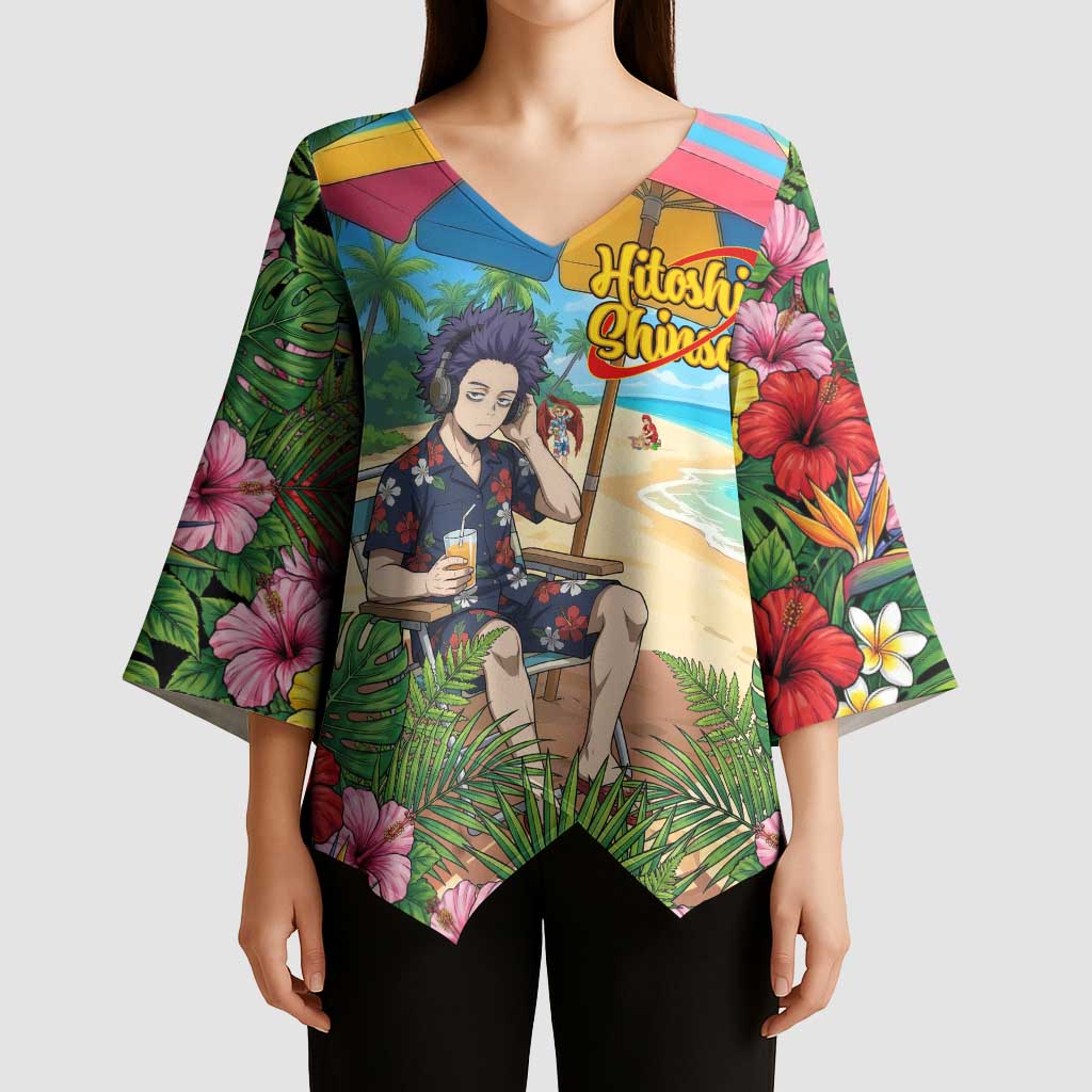 Hitoshi Shinso Summer Chill Kimono Sleeve Blouse Tropical Anime Lounge Scene