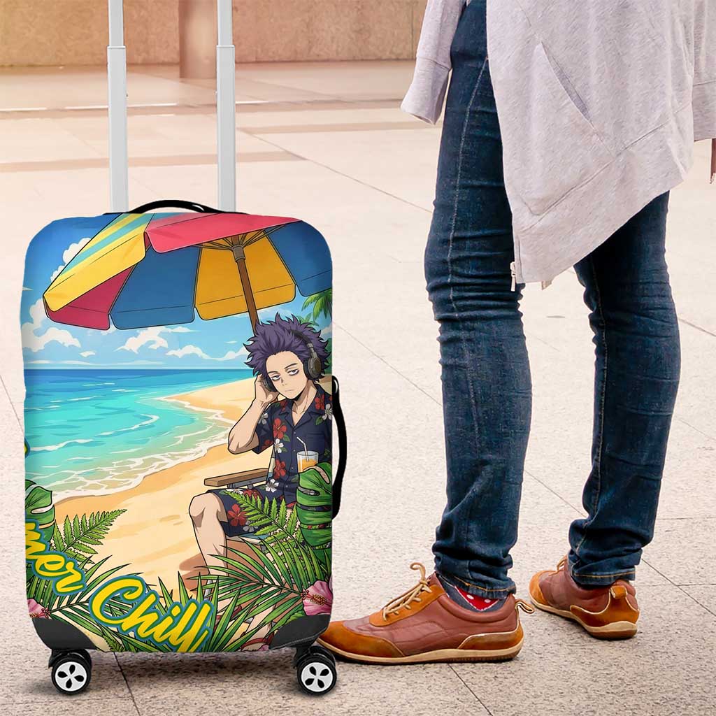 Hitoshi Shinso Summer Chill Luggage Cover Tropical Anime Lounge Scene