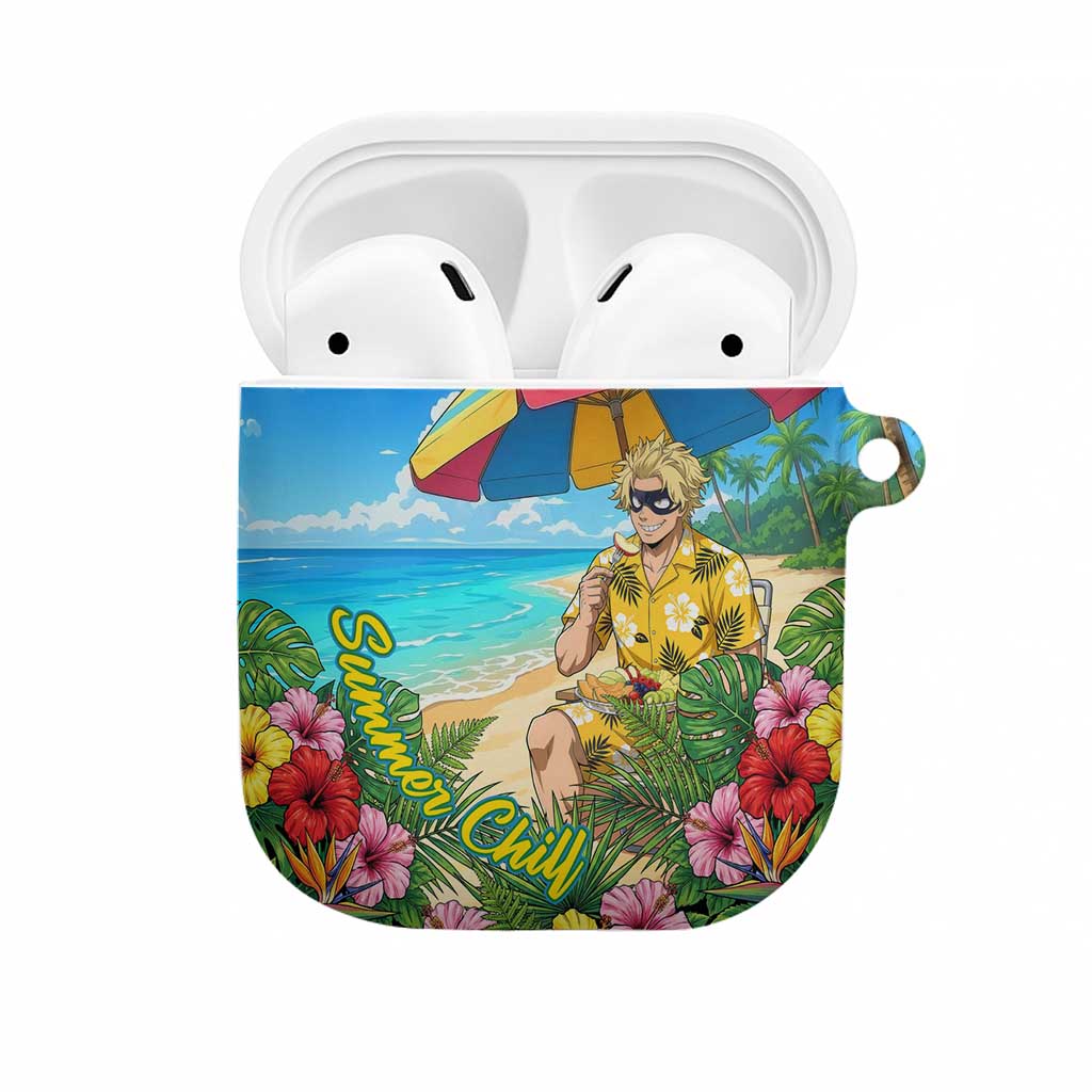 Taishiro Toyomitsu Summer Chill AirPods Case Tropical Anime Picnic Scene