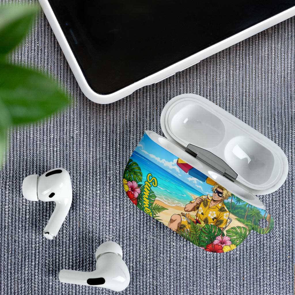 Taishiro Toyomitsu Summer Chill AirPods Case Tropical Anime Picnic Scene