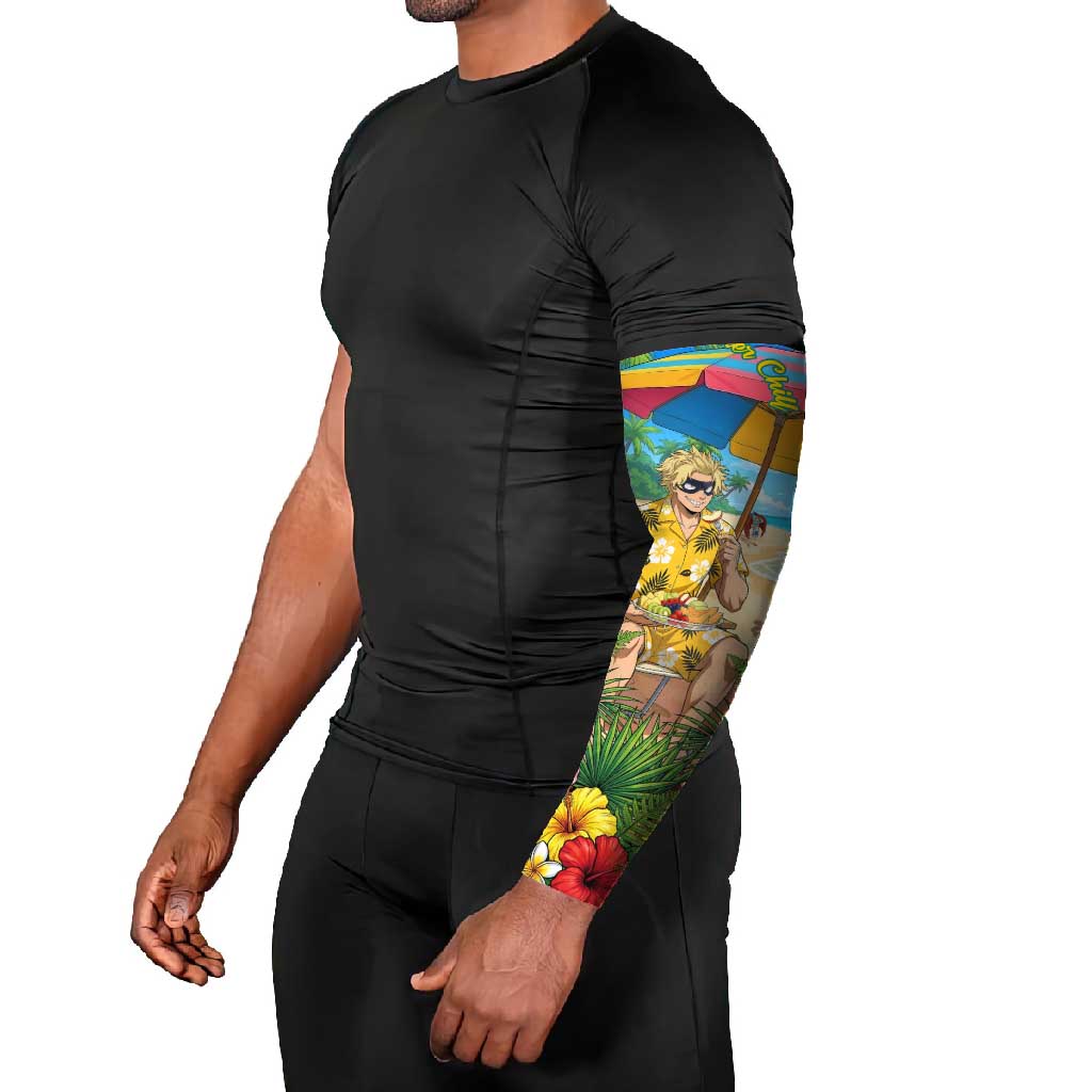 Taishiro Toyomitsu Summer Chill Arm Sleeves Tropical Anime Picnic Scene