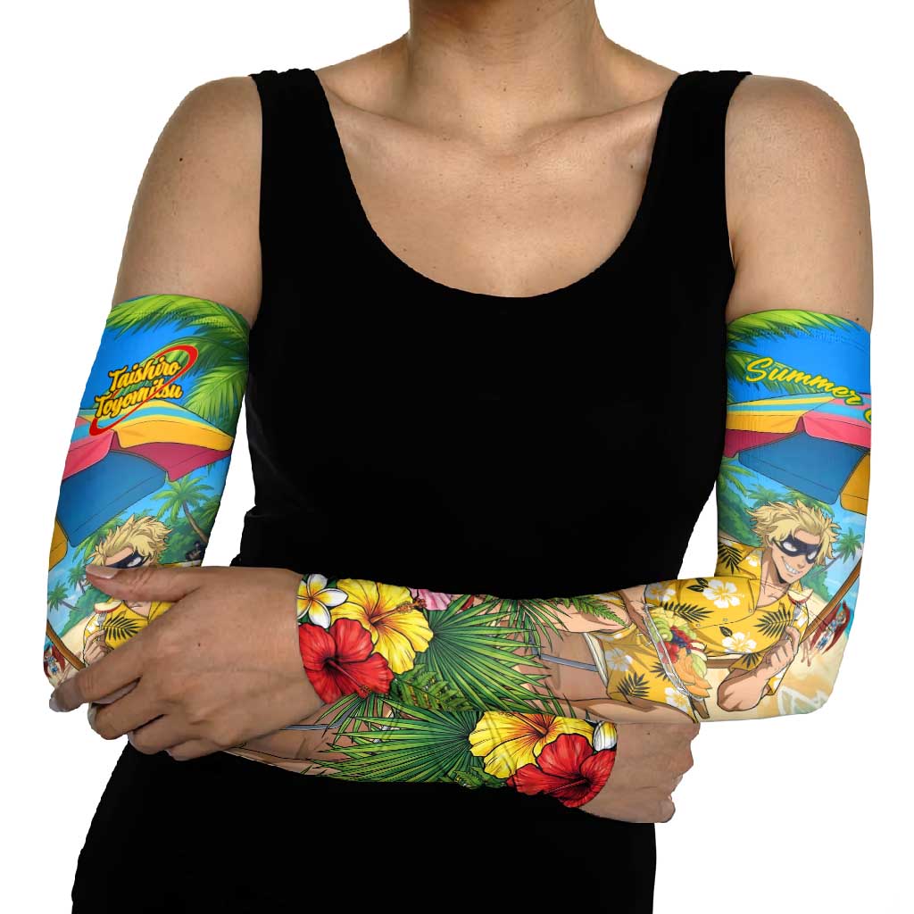 Taishiro Toyomitsu Summer Chill Arm Sleeves Tropical Anime Picnic Scene