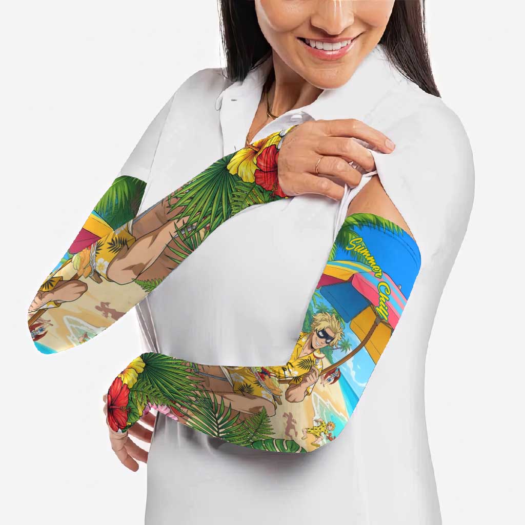 Taishiro Toyomitsu Summer Chill Arm Sleeves Tropical Anime Picnic Scene
