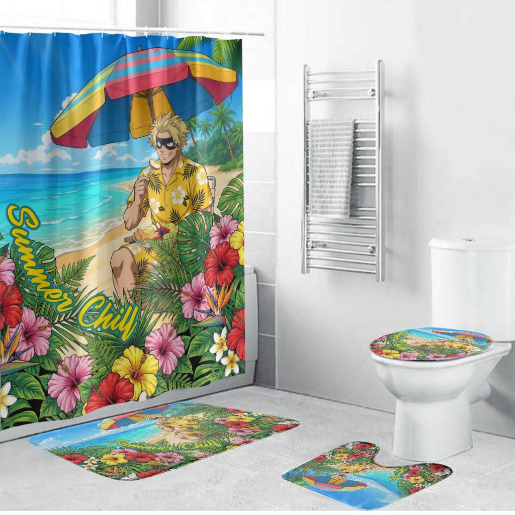 Taishiro Toyomitsu Summer Chill Bathroom Set Tropical Anime Picnic Scene