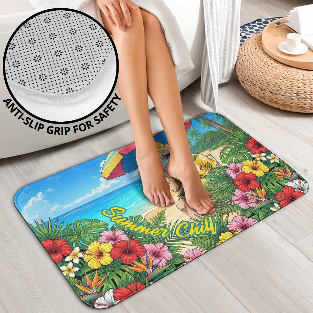 Taishiro Toyomitsu Summer Chill Bathroom Set Tropical Anime Picnic Scene