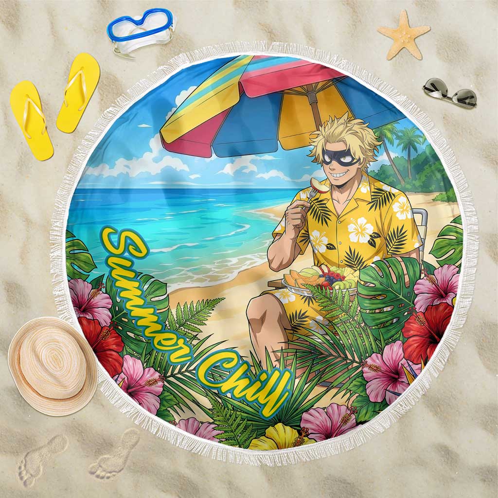 Taishiro Toyomitsu Summer Chill Beach Blanket Tropical Anime Picnic Scene