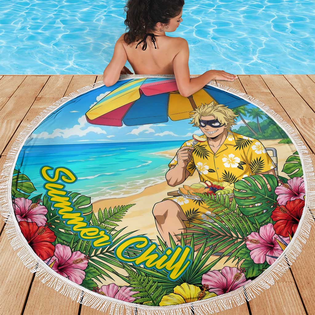 Taishiro Toyomitsu Summer Chill Beach Blanket Tropical Anime Picnic Scene