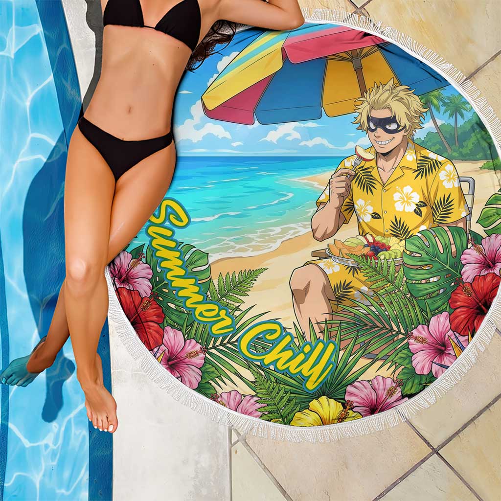 Taishiro Toyomitsu Summer Chill Beach Blanket Tropical Anime Picnic Scene