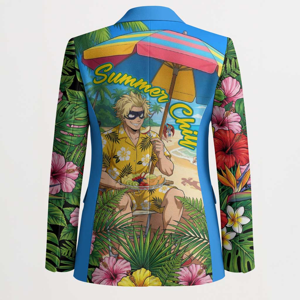 Taishiro Toyomitsu Summer Chill Blazer Tropical Anime Picnic Scene