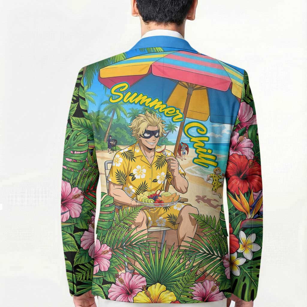 Taishiro Toyomitsu Summer Chill Blazer Tropical Anime Picnic Scene