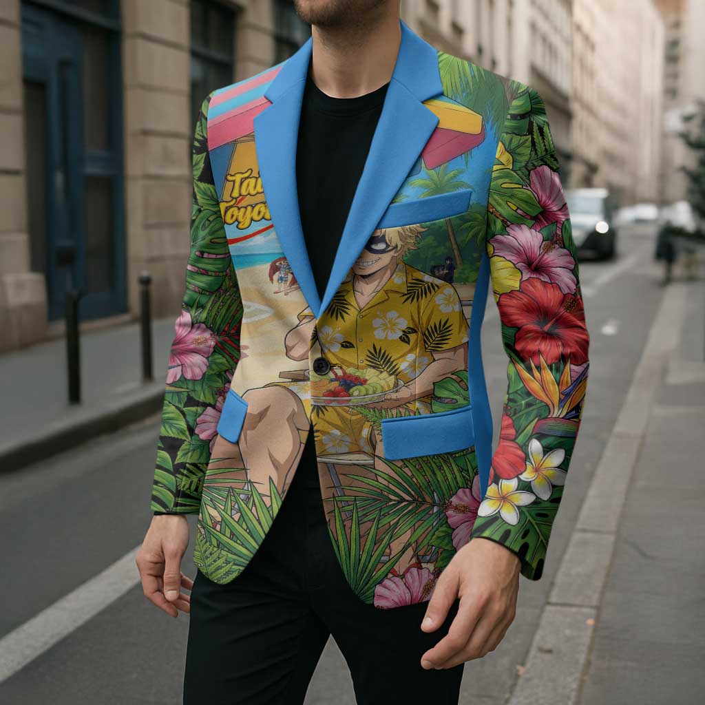 Taishiro Toyomitsu Summer Chill Blazer Tropical Anime Picnic Scene