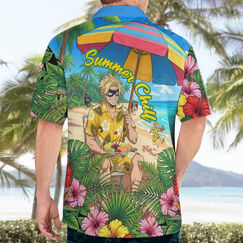 Taishiro Toyomitsu Summer Chill Hawaiian Shirt Tropical Anime Picnic Scene