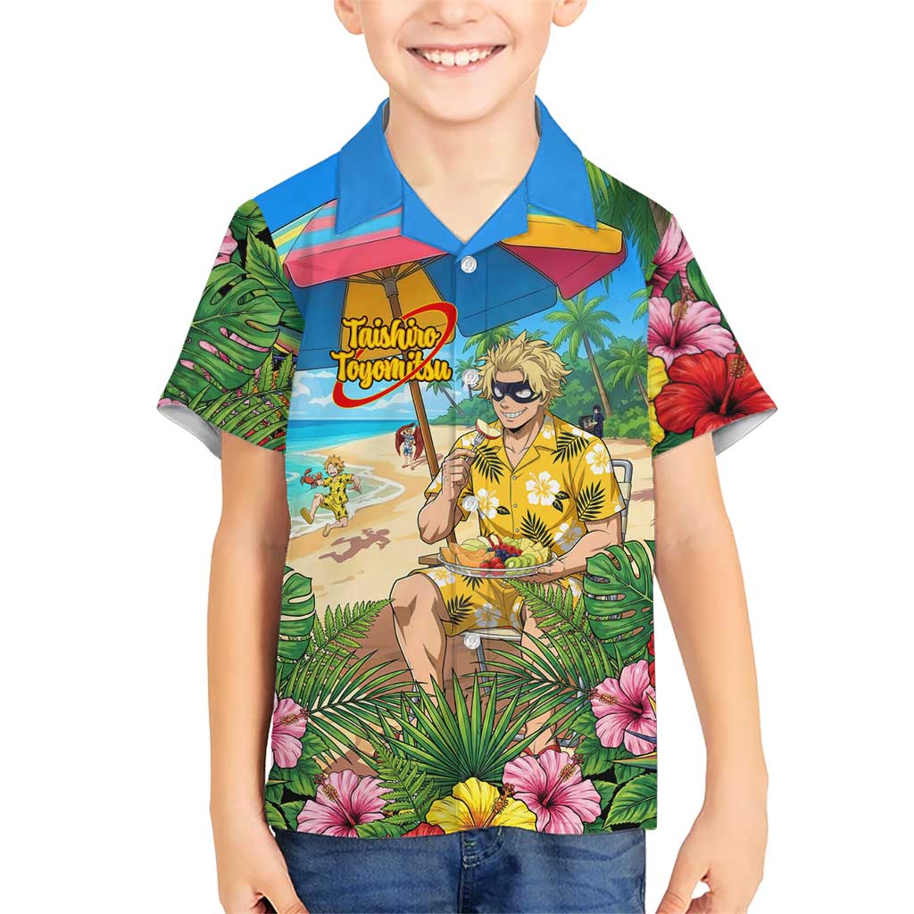 Taishiro Toyomitsu Summer Chill Hawaiian Shirt Tropical Anime Picnic Scene