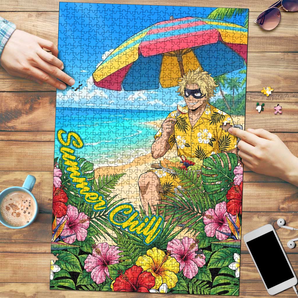 Taishiro Toyomitsu Summer Chill Puzzle Tropical Anime Picnic Scene