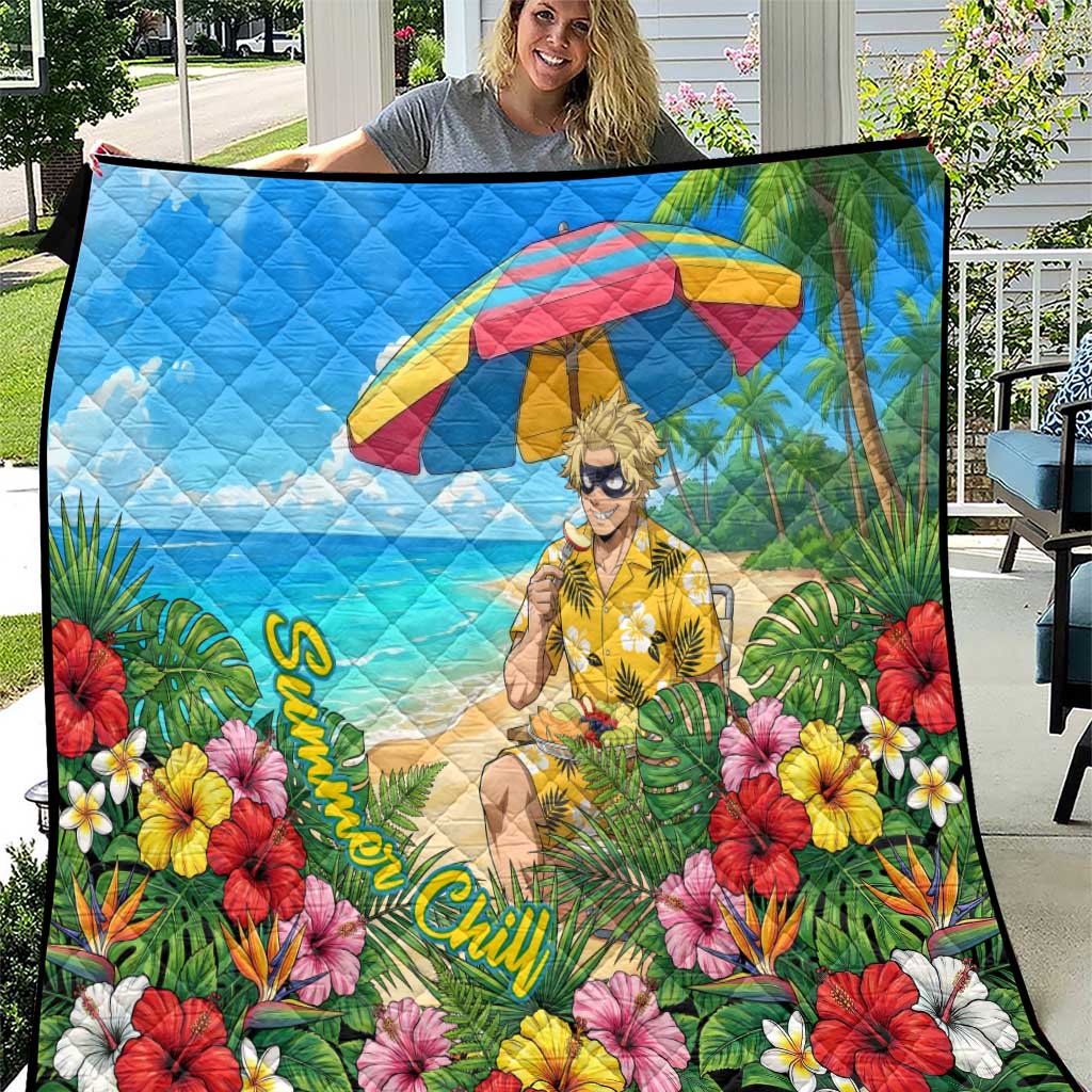Taishiro Toyomitsu Summer Chill Quilt Tropical Anime Picnic Scene