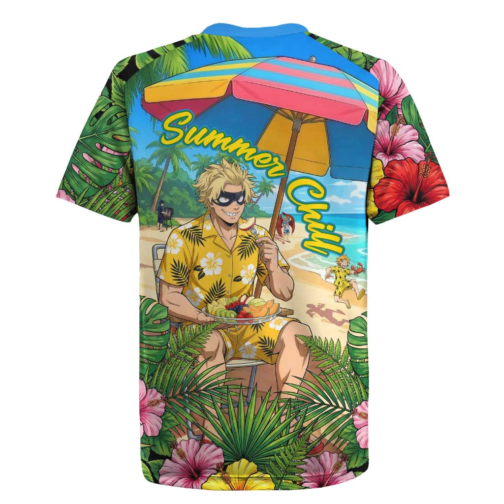 Taishiro Toyomitsu Summer Chill Rugby Jersey Tropical Anime Picnic Scene
