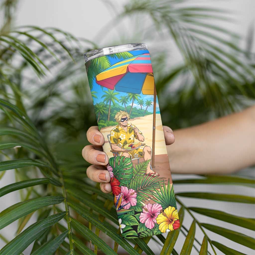 Taishiro Toyomitsu Summer Chill Skinny Tumbler Tropical Anime Picnic Scene