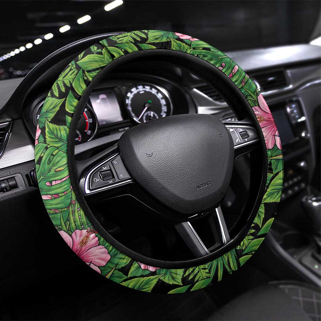Taishiro Toyomitsu Summer Chill Steering Wheel Cover Tropical Anime Picnic Scene