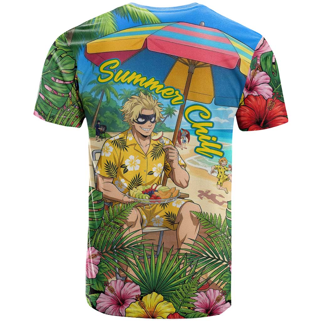 Taishiro Toyomitsu Summer Chill T Shirt Tropical Anime Picnic Scene