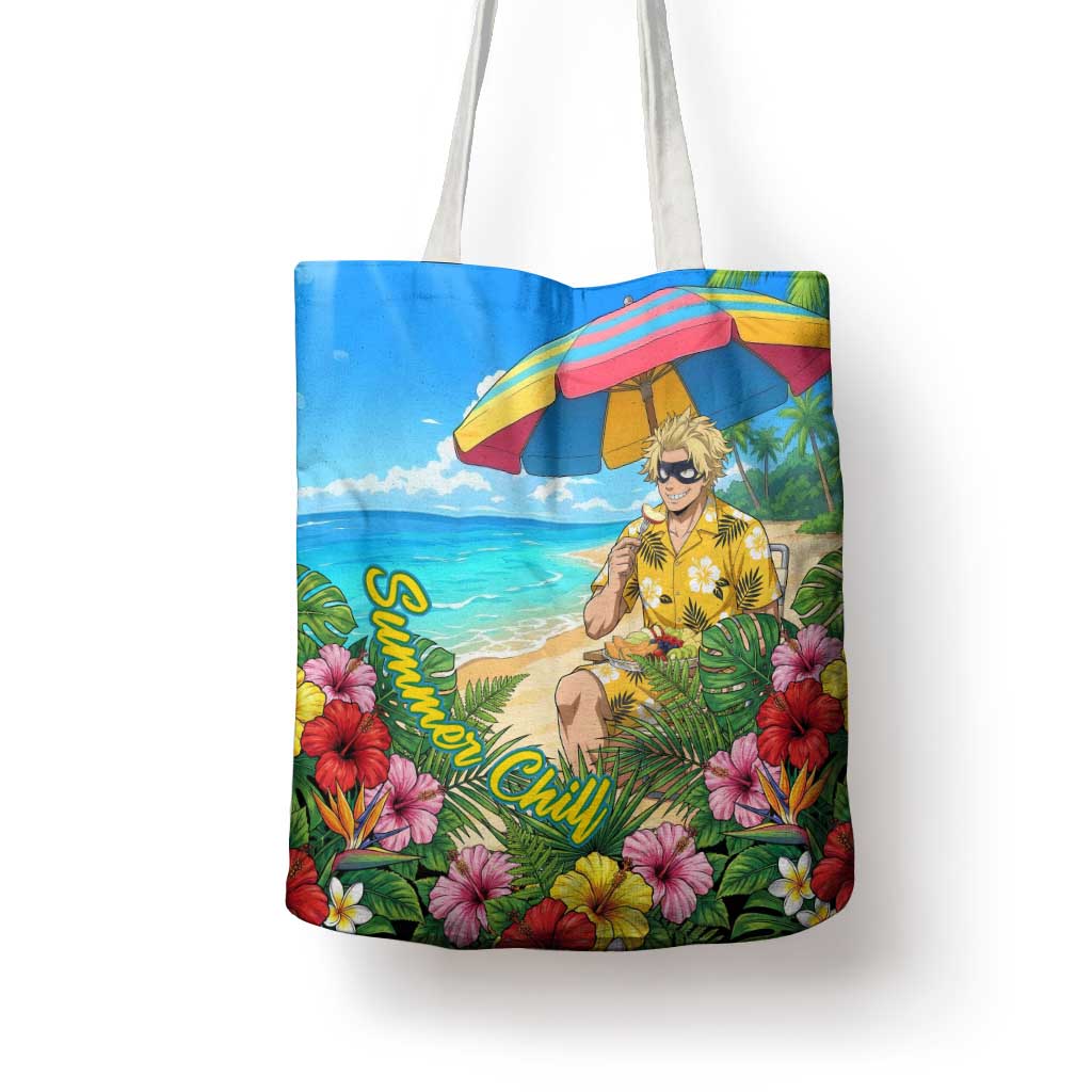 Taishiro Toyomitsu Summer Chill Tote Bag Tropical Anime Picnic Scene