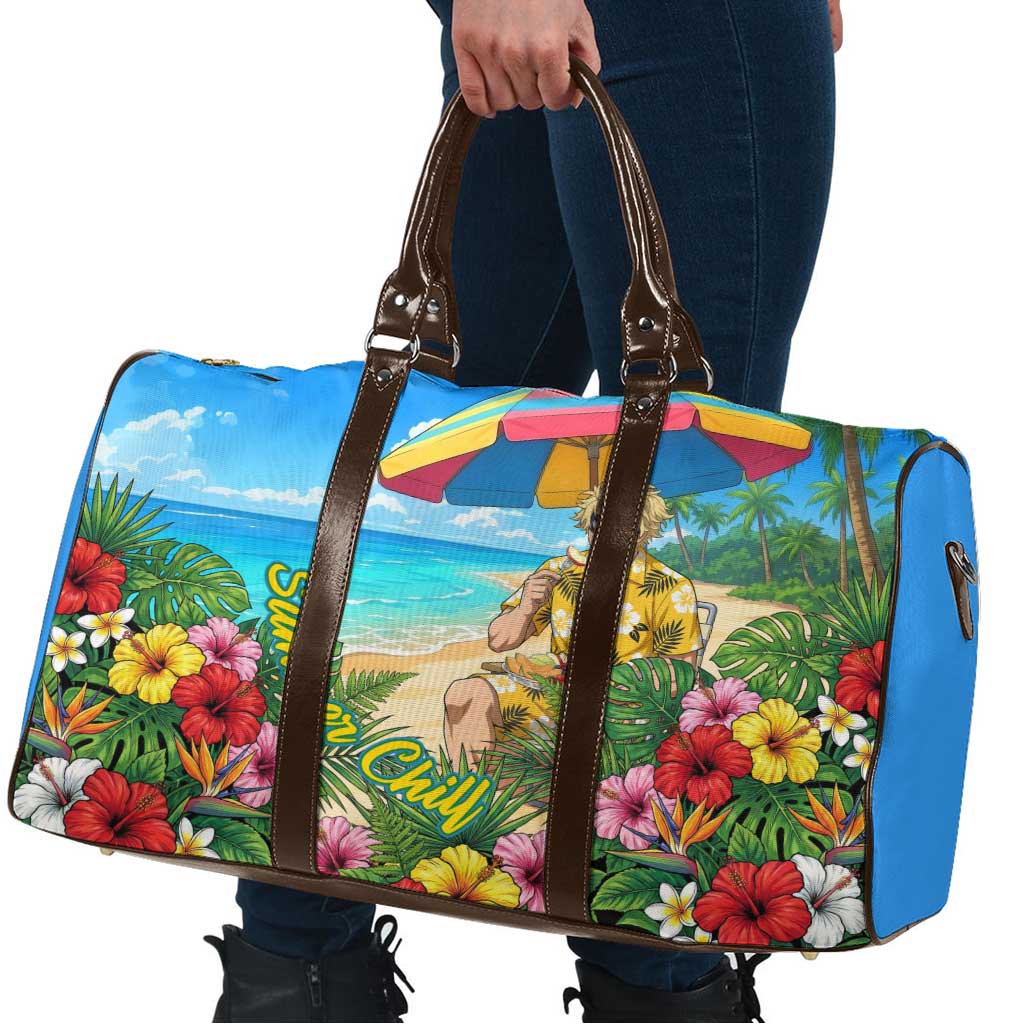 Taishiro Toyomitsu Summer Chill Travel Bag Tropical Anime Picnic Scene