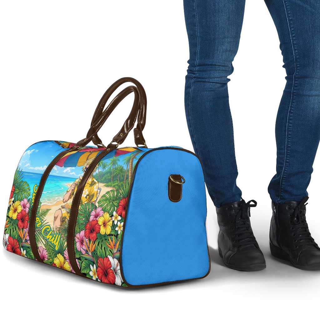 Taishiro Toyomitsu Summer Chill Travel Bag Tropical Anime Picnic Scene