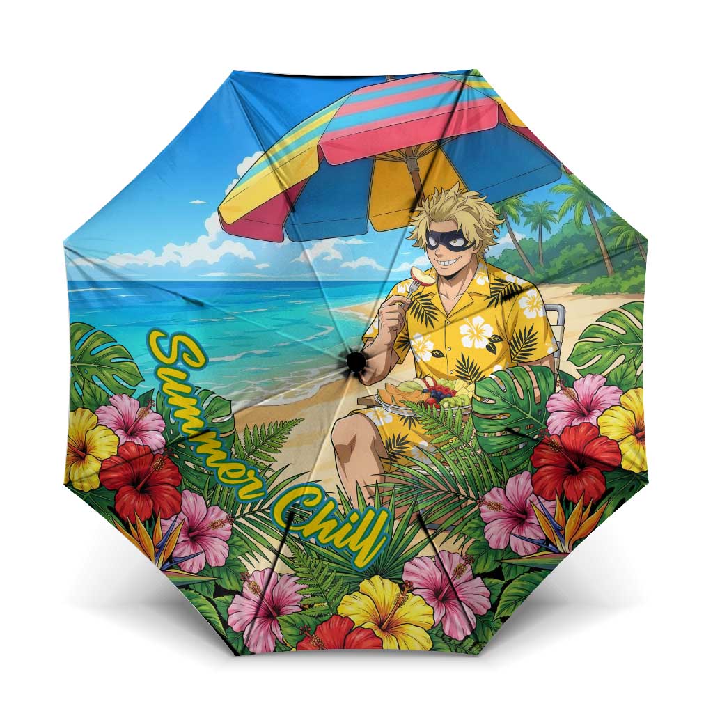 Taishiro Toyomitsu Summer Chill Umbrella Tropical Anime Picnic Scene