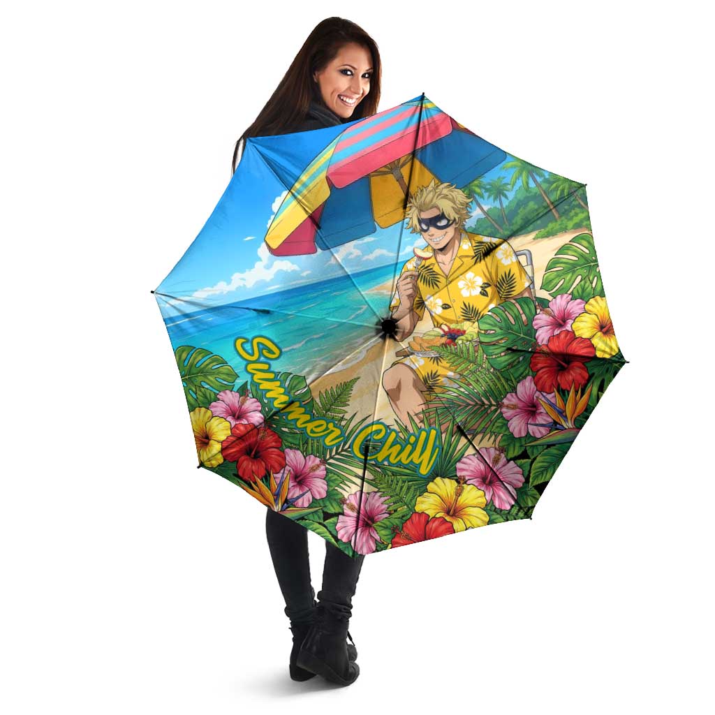 Taishiro Toyomitsu Summer Chill Umbrella Tropical Anime Picnic Scene