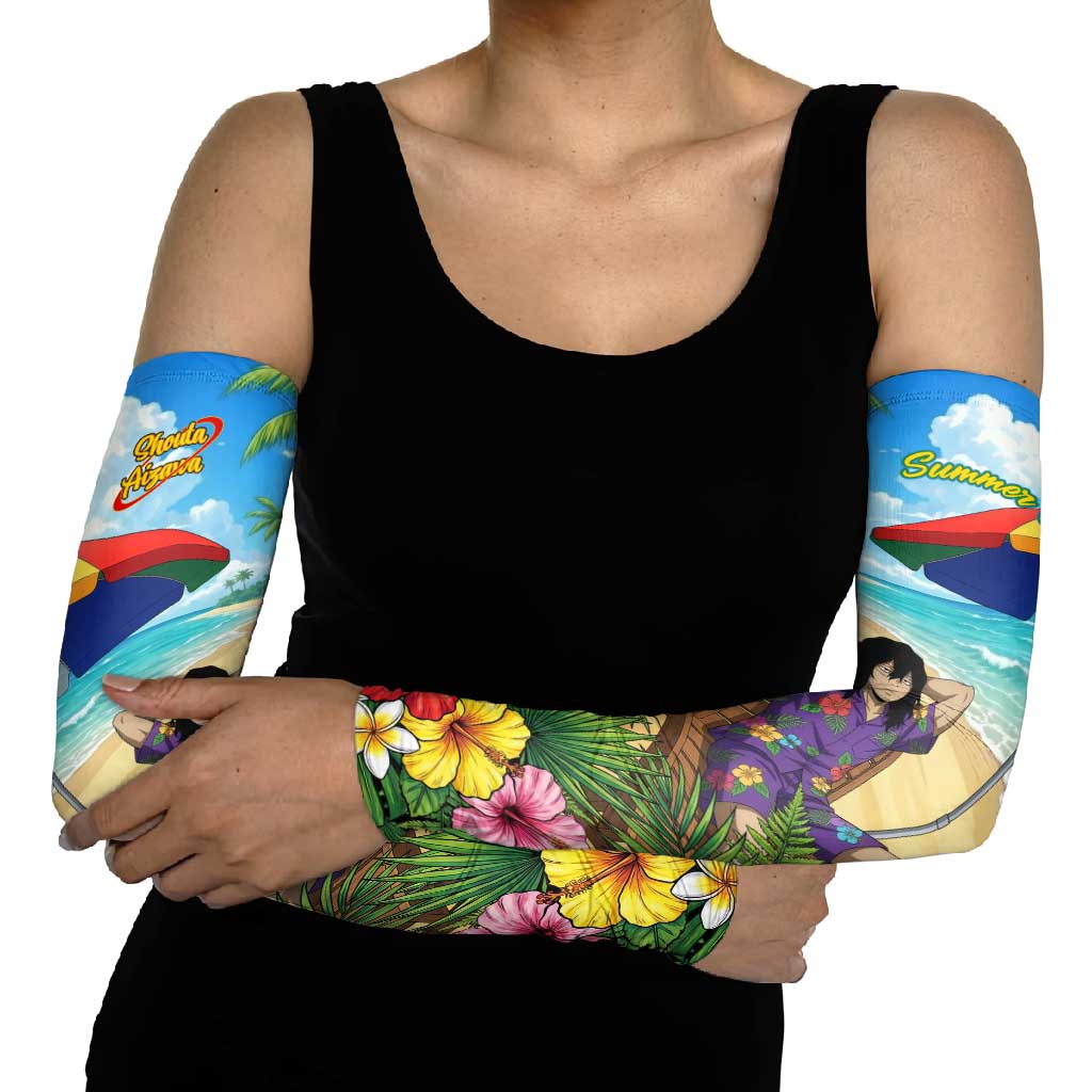 Shouta Aizawa Summer Chill Arm Sleeves Tropical Anime Relaxation Vibes