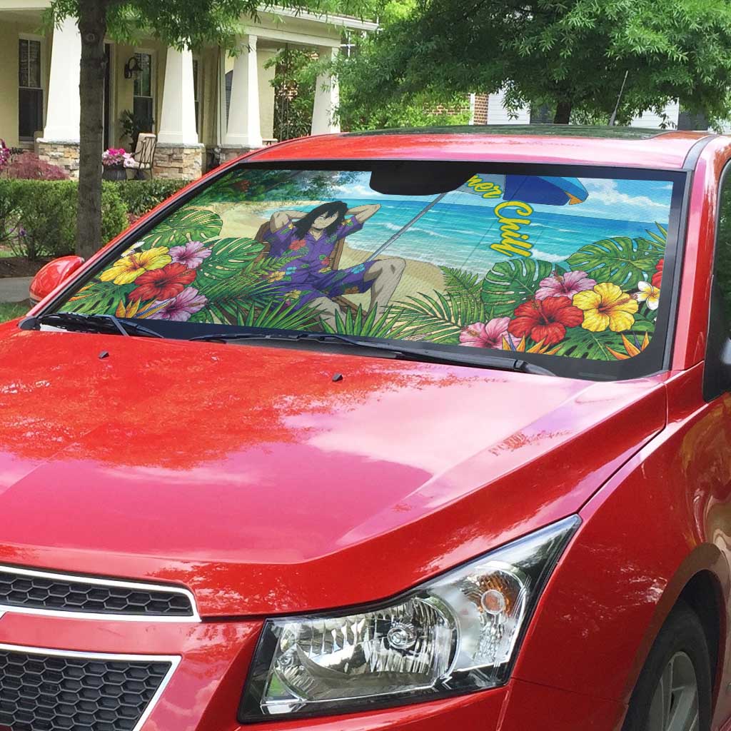 Shouta Aizawa Summer Chill Auto Sun Shade Tropical Anime Relaxation Vibes