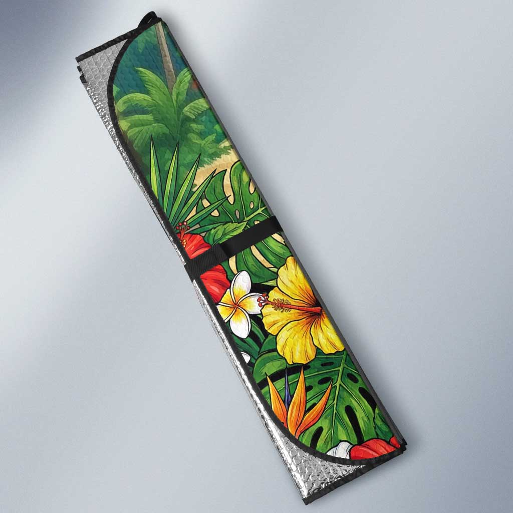 Shouta Aizawa Summer Chill Auto Sun Shade Tropical Anime Relaxation Vibes