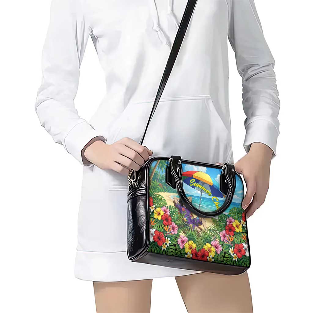 Shouta Aizawa Summer Chill Shoulder Handbag Tropical Anime Relaxation Vibes