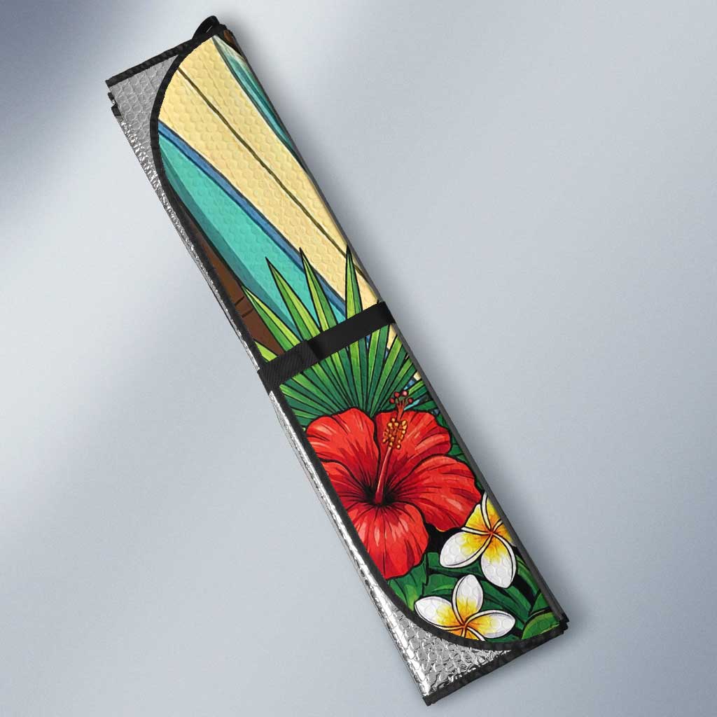 Tenya Iida Summer Chill Auto Sun Shade Tropical Anime Surf Escape