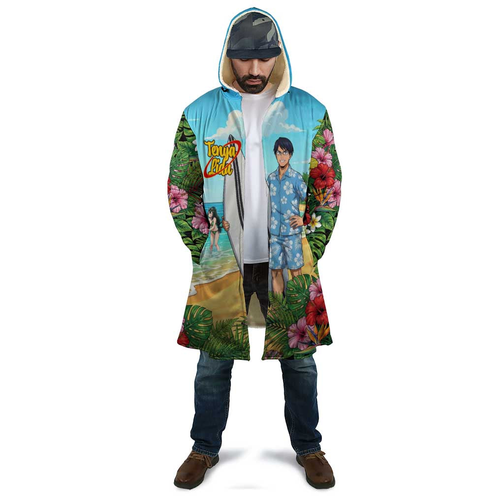 Tenya Iida Summer Chill Cloak Tropical Anime Surf Escape