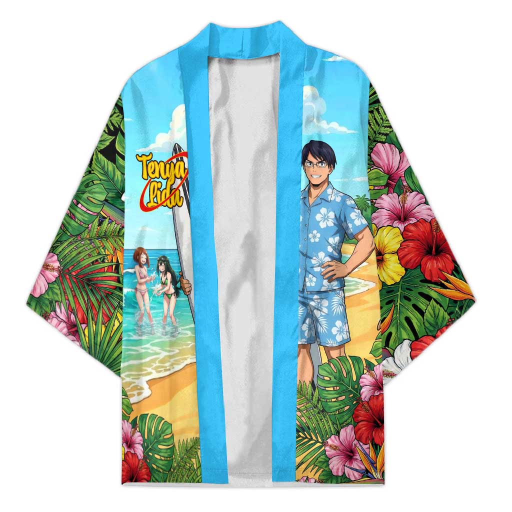 Tenya Iida Summer Chill Kimono Tropical Anime Surf Escape