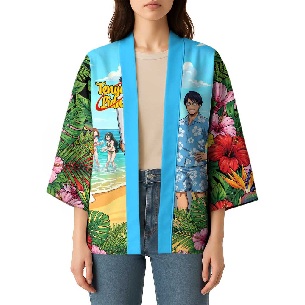 Tenya Iida Summer Chill Kimono Tropical Anime Surf Escape