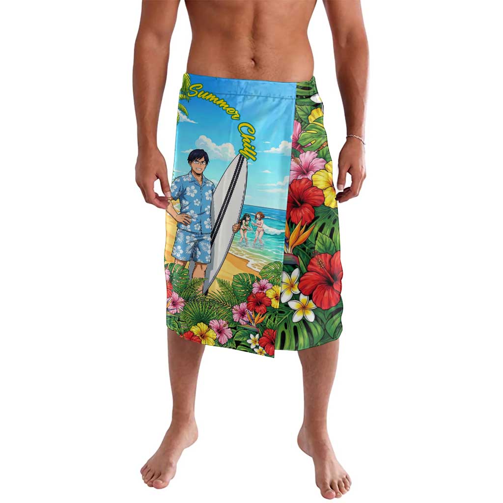 Tenya Iida Summer Chill Lavalava Tropical Anime Surf Escape