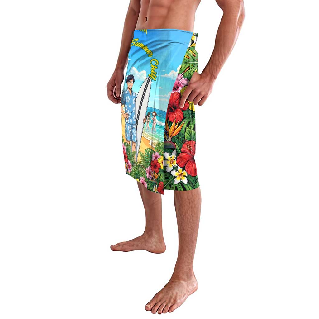 Tenya Iida Summer Chill Lavalava Tropical Anime Surf Escape