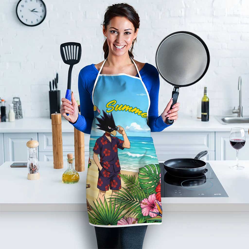 Fumikage Tokoyami Summer Chill Apron Tropical Anime Beach Mood