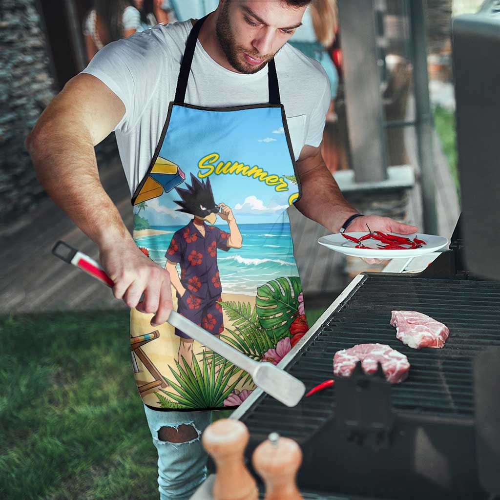 Fumikage Tokoyami Summer Chill Apron Tropical Anime Beach Mood