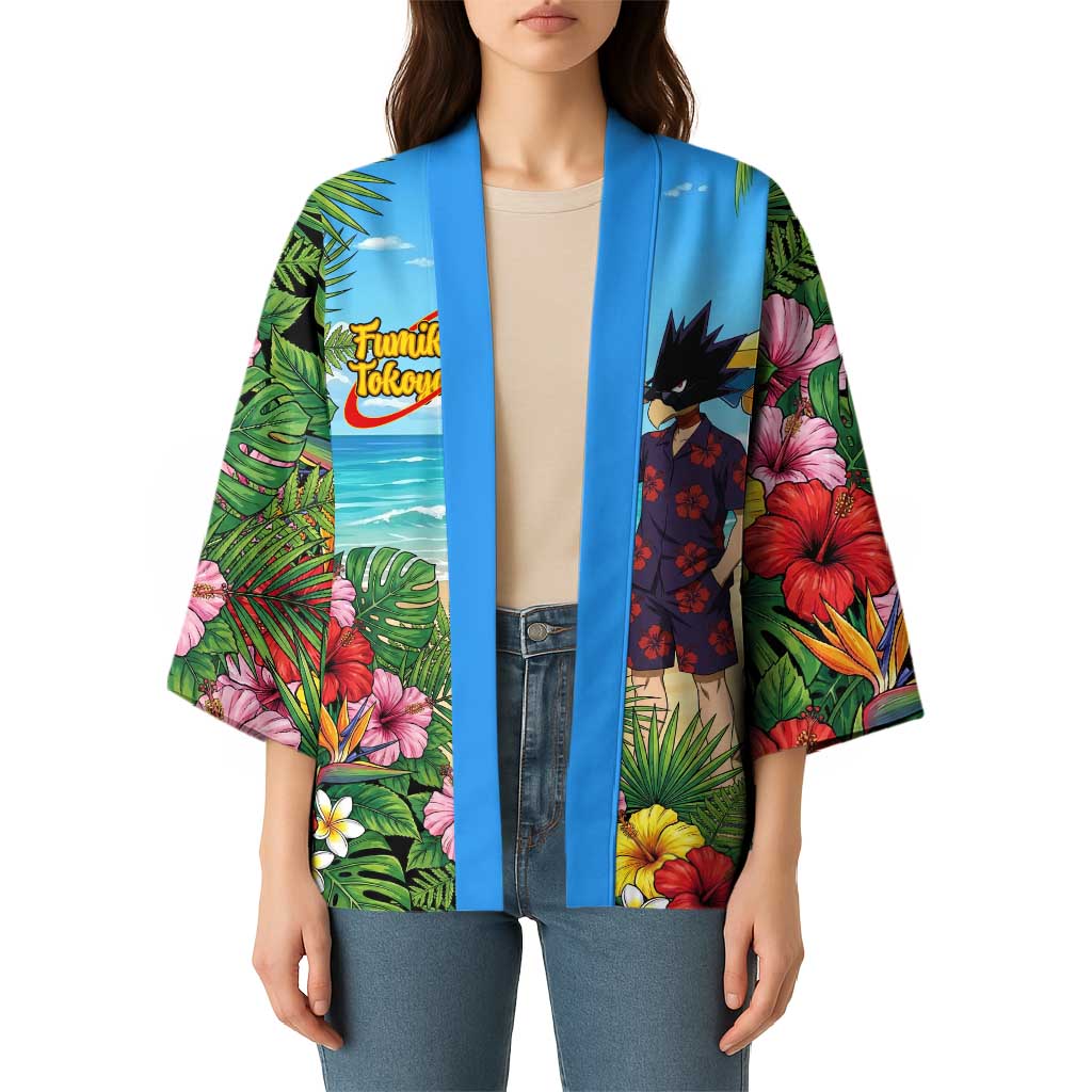 Fumikage Tokoyami Summer Chill Kimono Tropical Anime Beach Mood