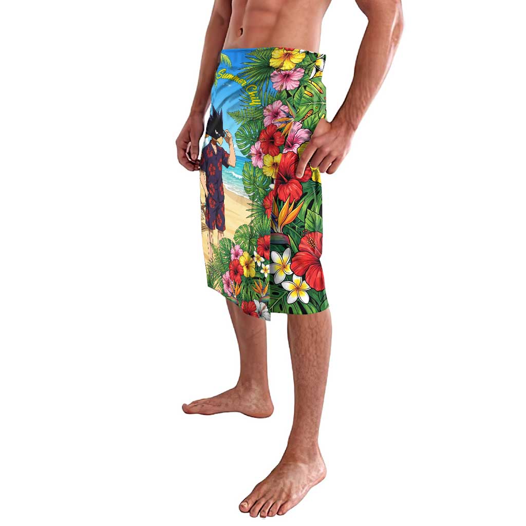 Fumikage Tokoyami Summer Chill Lavalava Tropical Anime Beach Mood
