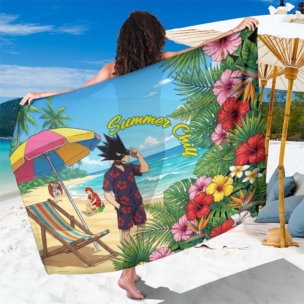 Fumikage Tokoyami Summer Chill Sarong Tropical Anime Beach Mood