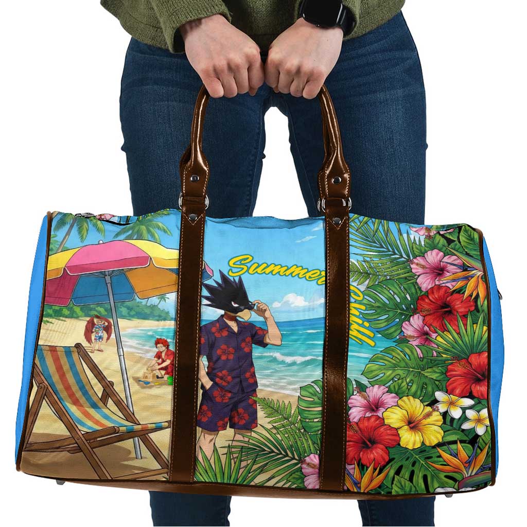 Fumikage Tokoyami Summer Chill Travel Bag Tropical Anime Beach Mood