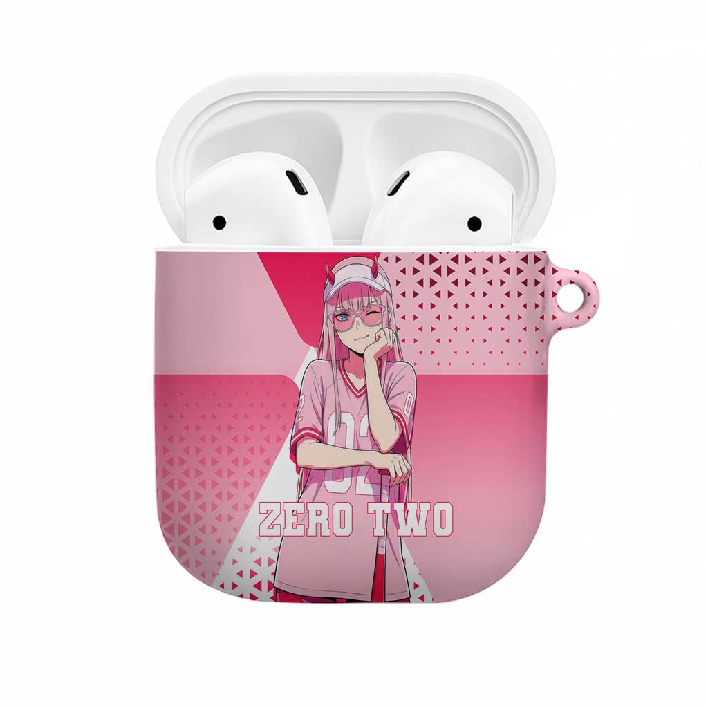Zero Two AirPods Case Retro Baseball Anime Style