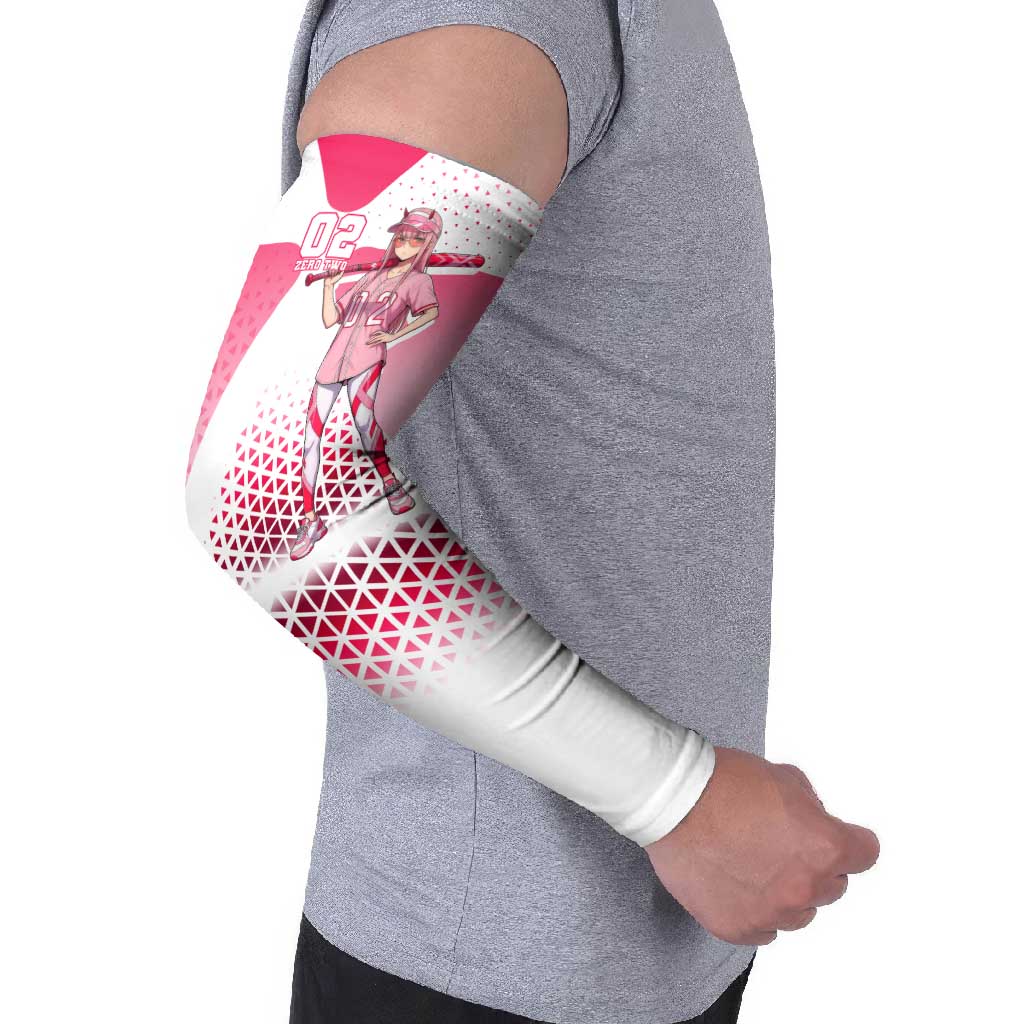 Zero Two Arm Sleeves Retro Baseball Anime Style