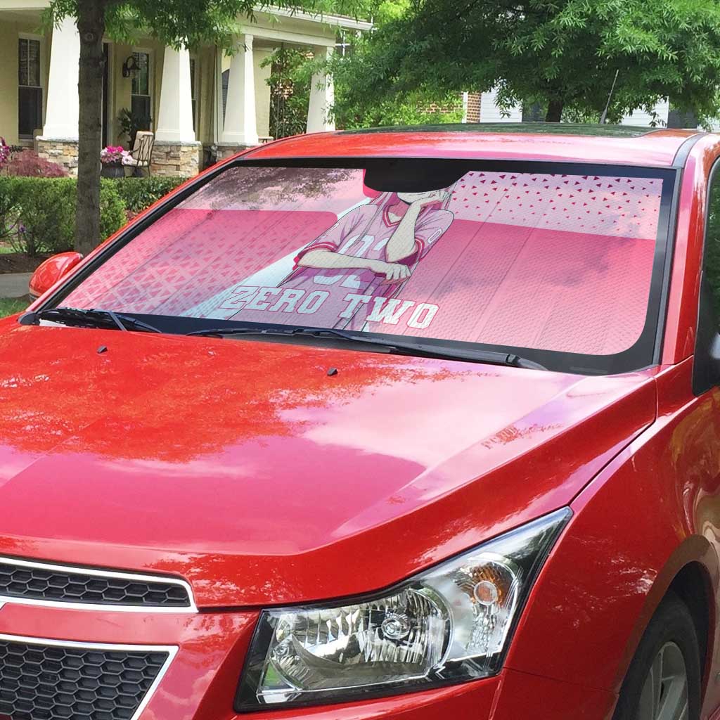 Zero Two Auto Sun Shade Retro Baseball Anime Style